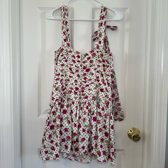 For Love & Lemons Betty Bud Rose Mini Dress Size S - Picture 5 of 14